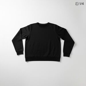 Zyia Active Women's Black Crew Neck Sweater size 4Xl runs small